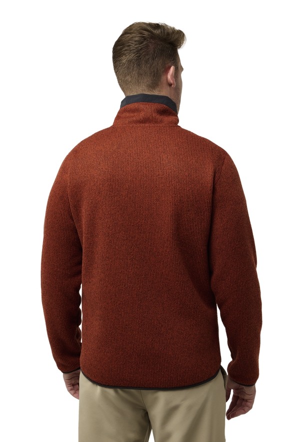 Jack Wolfskin Kaminfeuer Fleece Jassen Heren Rood | 90262438
