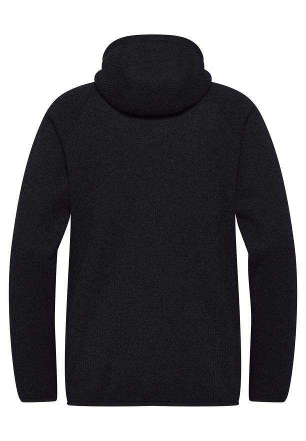 Jack Wolfskin Kaminfeuer Hooded Fleece Jassen Dames Zwart | 40564804