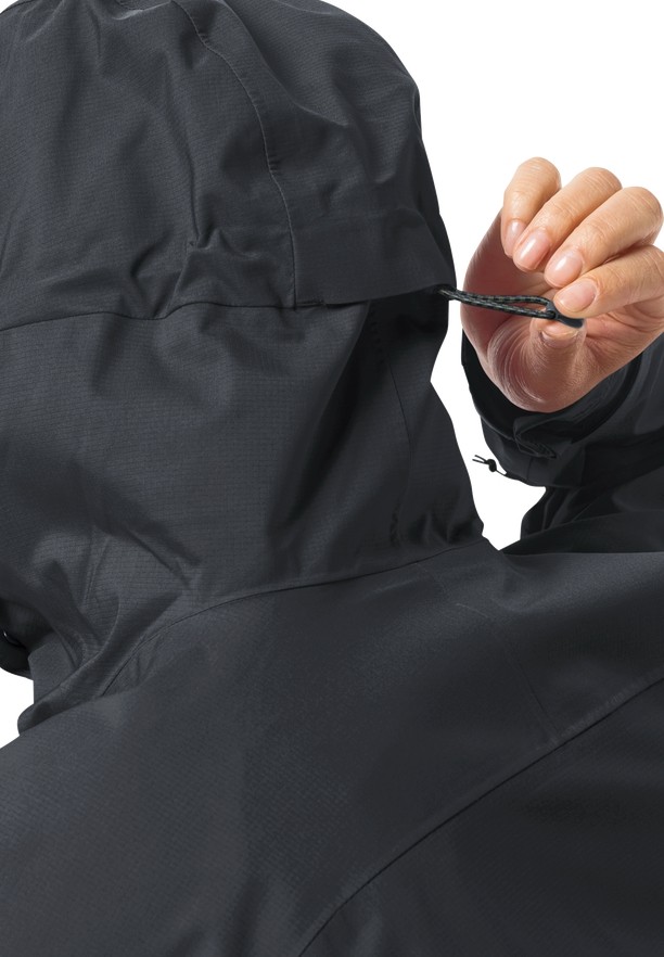Jack Wolfskin Kammweg 2l Regenjassen Dames Zwart | 13322006