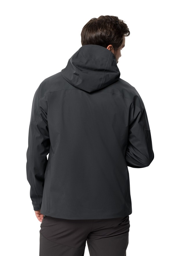 Jack Wolfskin Kammweg 2l Regenjassen Heren Zwart | 38305052