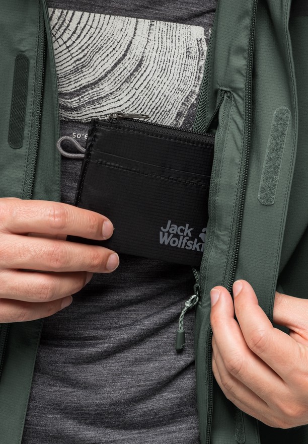 Jack Wolfskin Kammweg 2l Regenjassen Heren Groen | 40048601