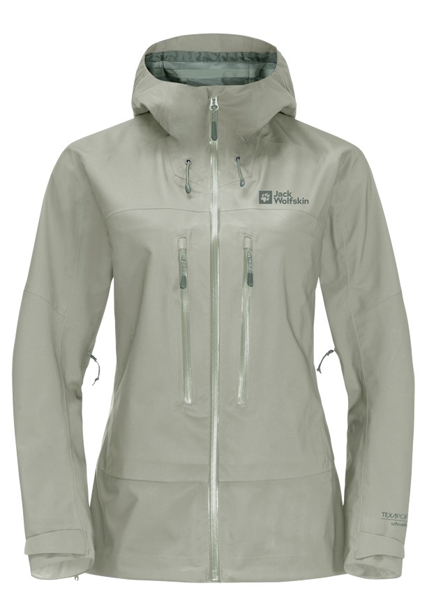 Jack Wolfskin Kammweg 3l Regenjassen Dames Grijs | 69635625