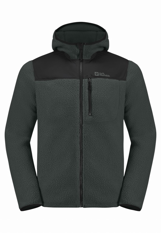 Jack Wolfskin Kammweg Pile Fz Fleece Jassen Heren Groen | 15936085