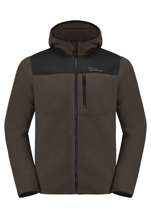 Jack Wolfskin Kammweg Pile Fz Fleece Jassen Heren Koffie | 47351033