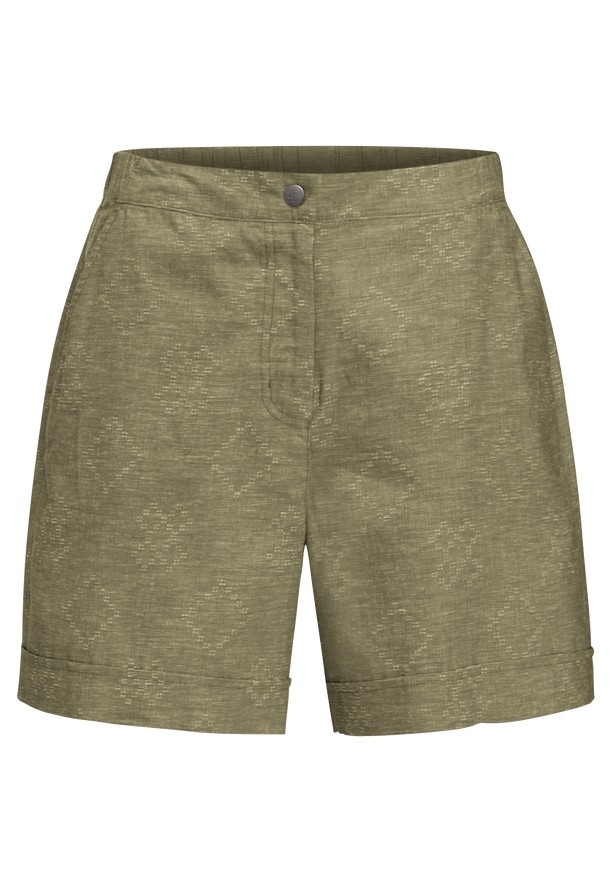 Jack Wolfskin Karana Korte Broek Dames Olijfgroen | 13243367