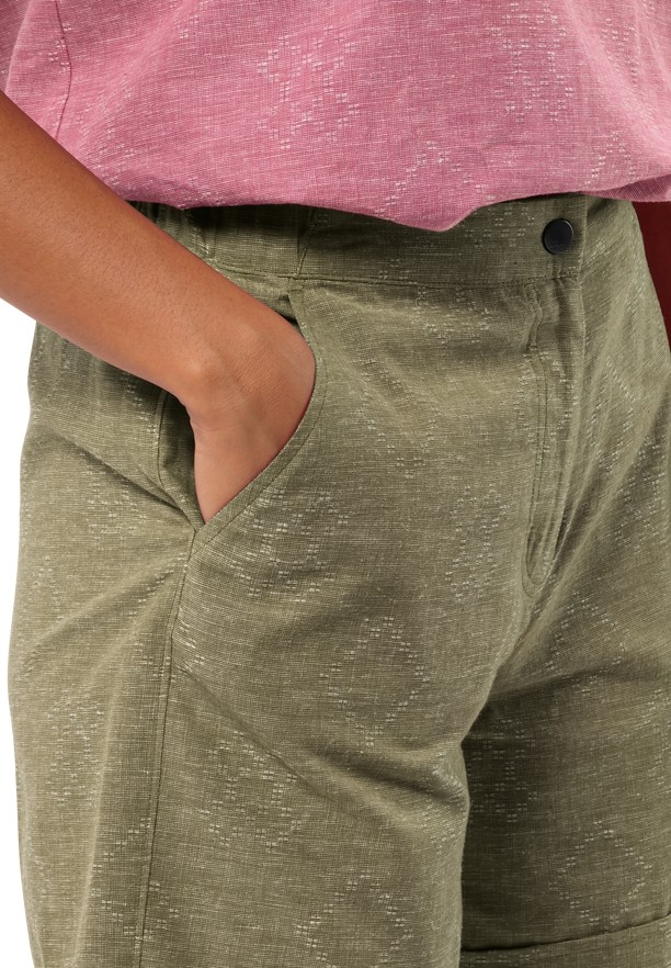 Jack Wolfskin Karana Korte Broek Dames Olijfgroen | 13243367