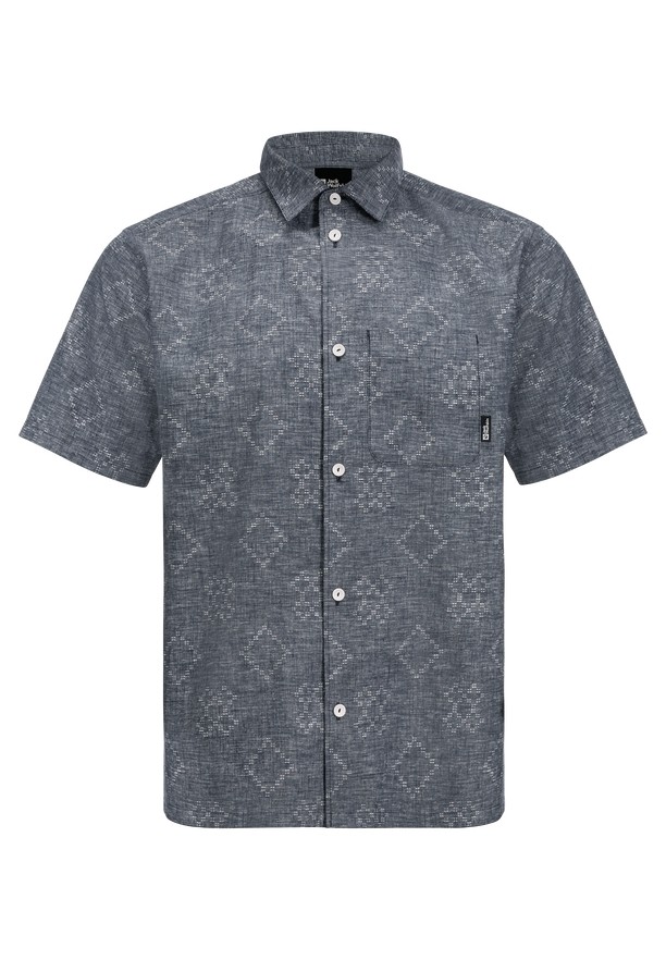 Jack Wolfskin Karana Overhemd Heren Donkerblauw | 29765932