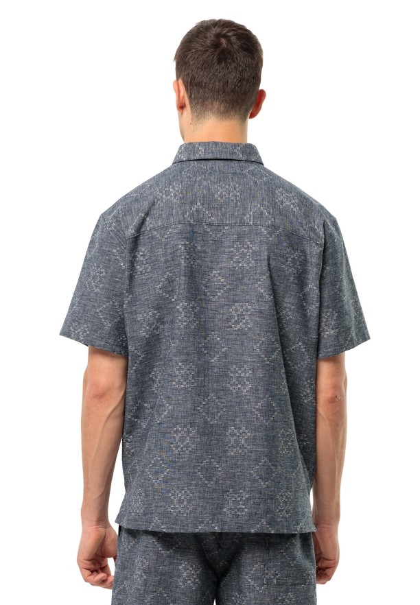 Jack Wolfskin Karana Overhemd Heren Donkerblauw | 29765932