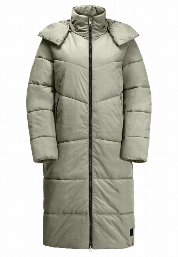 Jack Wolfskin Karolinger Long Jassen Dames Grijs | 34826764