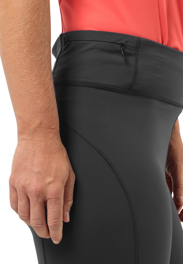 Jack Wolfskin Kensteig Hardloopbroek Dames Zwart | 22541653