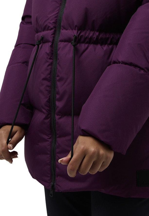 Jack Wolfskin Kirschallee Winterjassen Dames Paars | 47783978