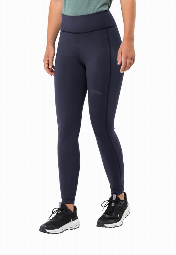 Jack Wolfskin Klintal Hardloopbroek Dames Donkerblauw | 28719935