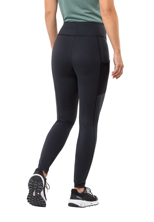Jack Wolfskin Klintal Hardloopbroek Dames Zwart | 12726565