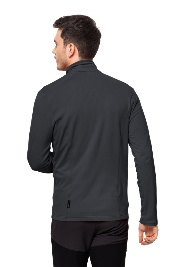 Jack Wolfskin Kolbenberg Fz Fleece Jassen Heren Zwart | 28624219