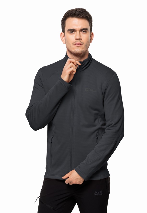 Jack Wolfskin Kolbenberg Fz Fleece Jassen Heren Zwart | 28624219