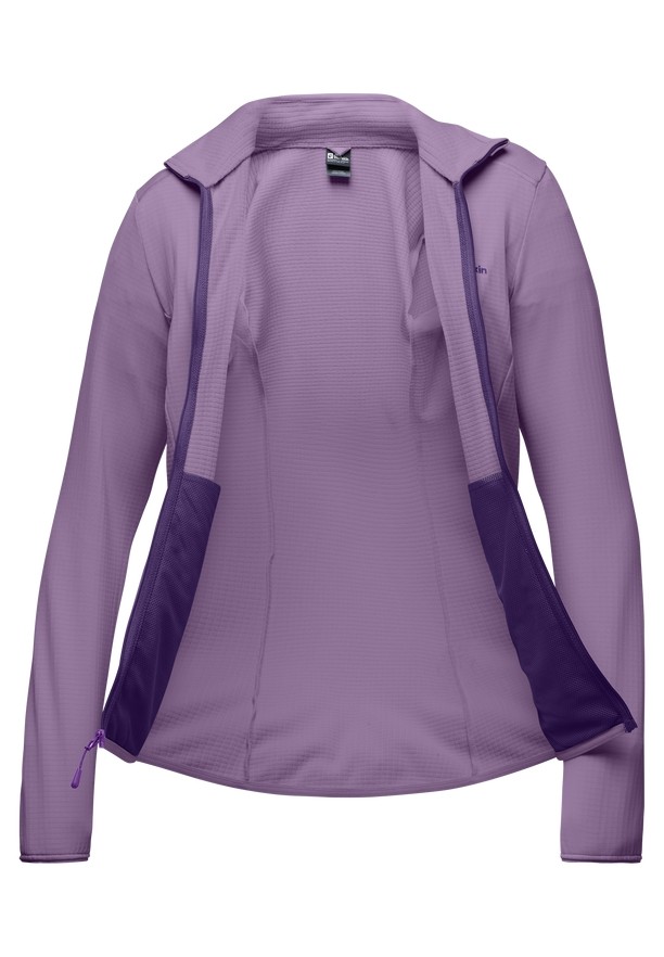 Jack Wolfskin Kolbenberg Fz Fleece Jassen Dames Paars | 79875521