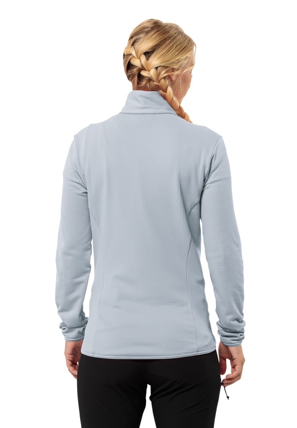Jack Wolfskin Kolbenberg Fz Fleece Jassen Dames Blauw | 15254260