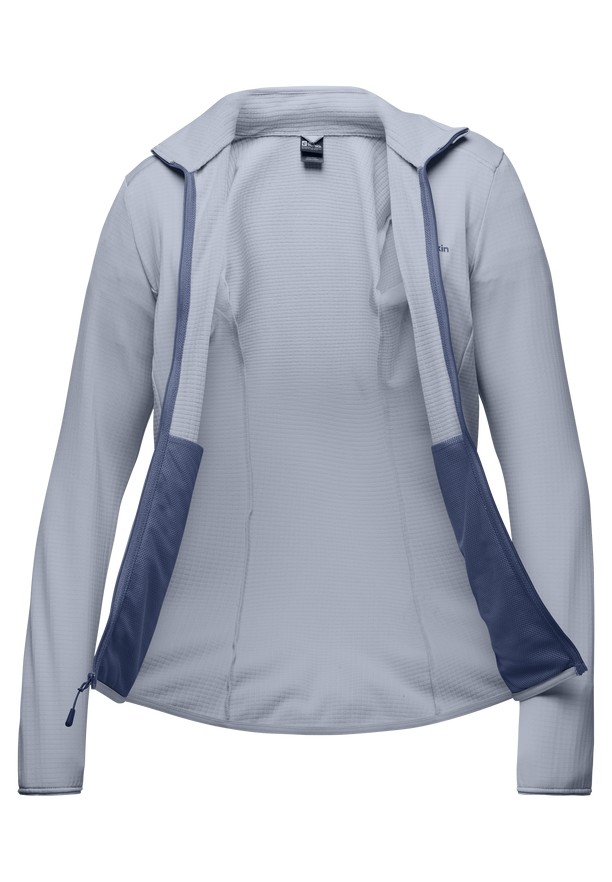 Jack Wolfskin Kolbenberg Fz Fleece Jassen Dames Blauw | 15254260