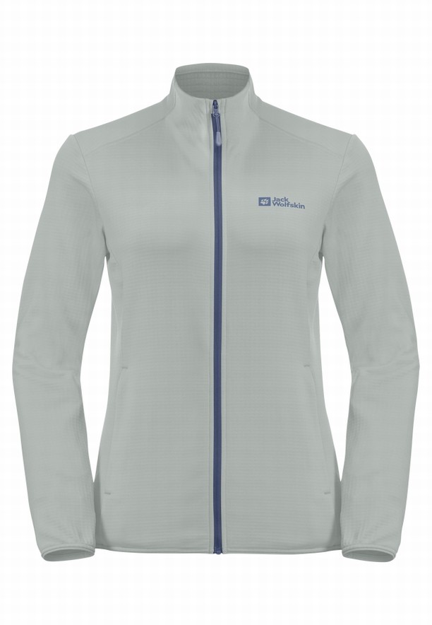 Jack Wolfskin Kolbenberg Fz Fleece Jassen Dames Grijs | 41656953