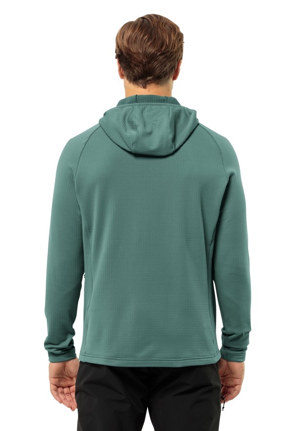 Jack Wolfskin Kolbenberg Hooded Fz Fleece Jassen Heren Groen | 59647642