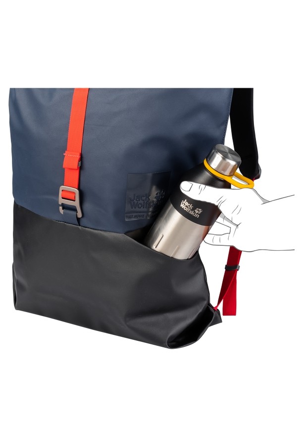 Jack Wolfskin Kole 0.35 Waterflessen Dames Zwart | 65123879
