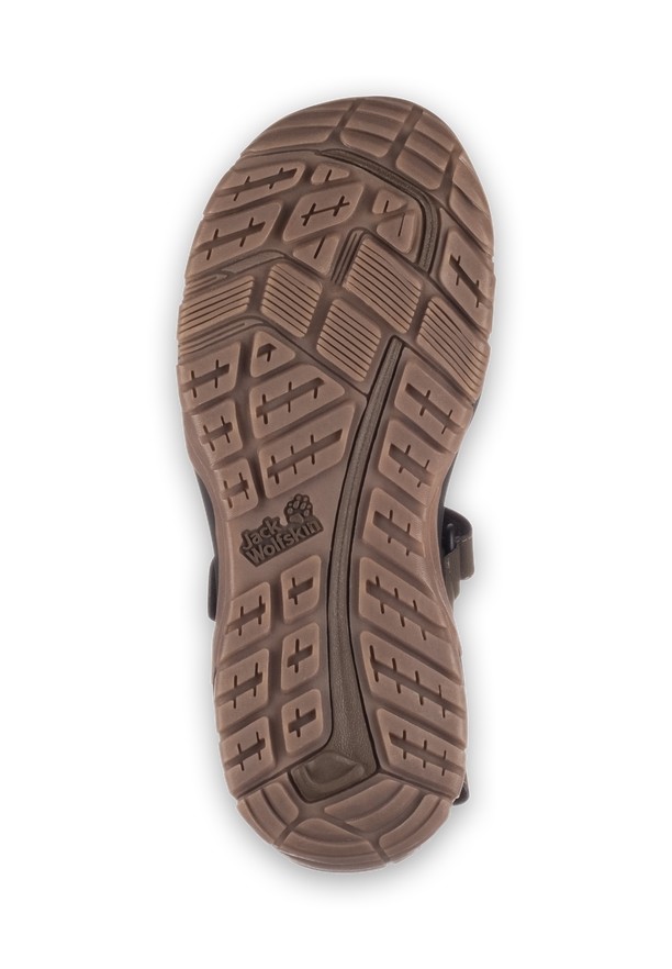 Jack Wolfskin Lakewood Cruise Sandalen Heren Bruin | 71337572