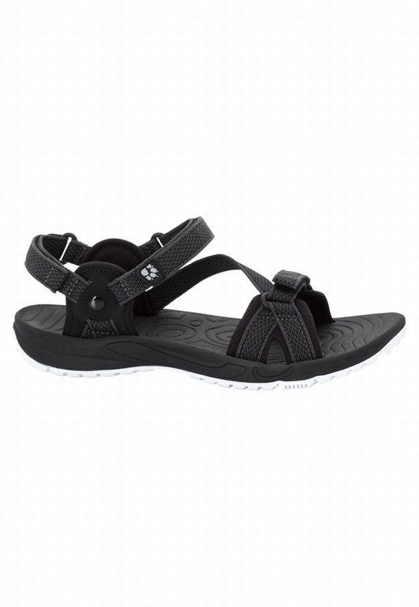 Jack Wolfskin Lakewood Ride Sandalen Dames Zwart | 44296994