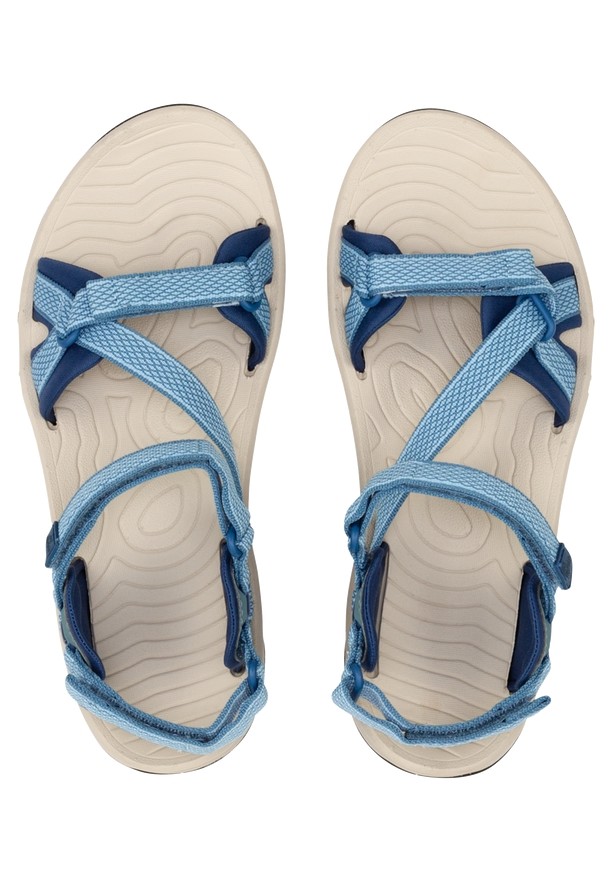 Jack Wolfskin Lakewood Ride Sandalen Dames Blauw | 25022368