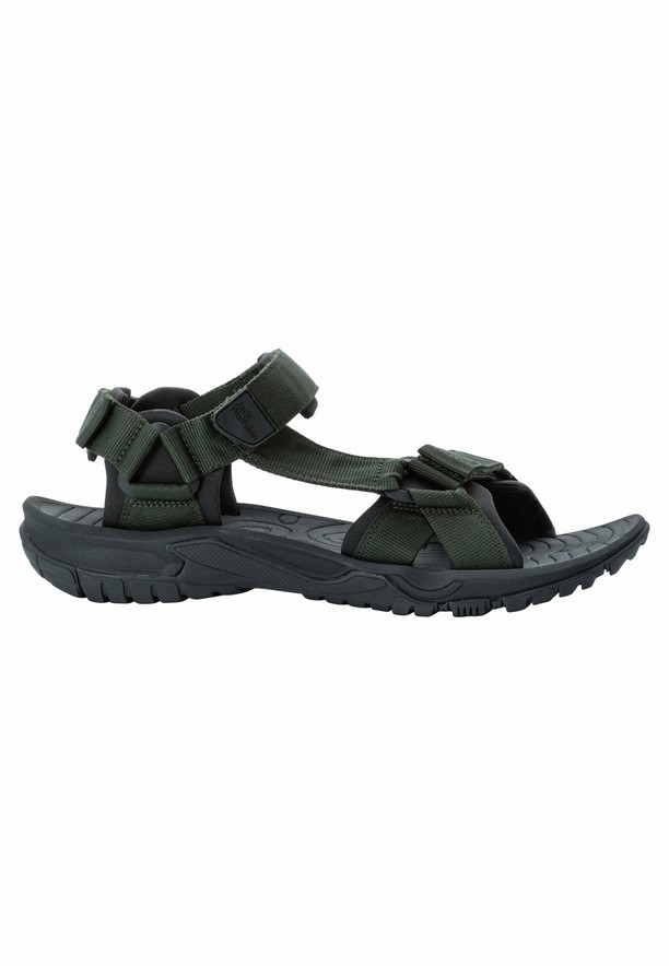 Jack Wolfskin Lakewood Ride Sandalen Heren Groen | 71542124