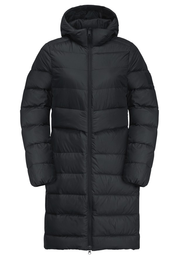 Jack Wolfskin Lenauplatz Donzen Jassen Dames Zwart | 22576438