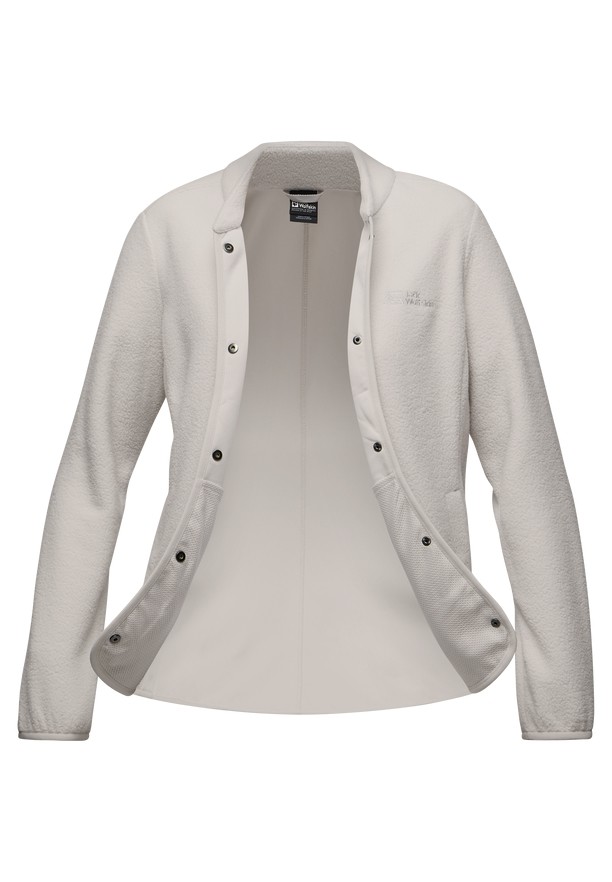 Jack Wolfskin Light Curl Fleece Jassen Dames Wit | 97041650