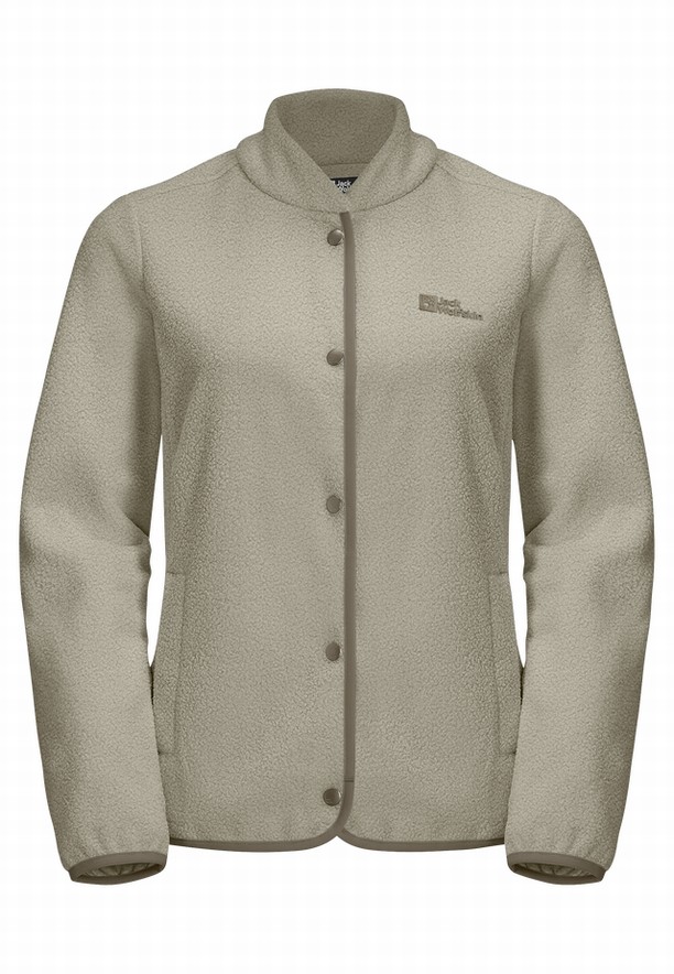 Jack Wolfskin Light Curl Fleece Jassen Dames Grijs | 35549629