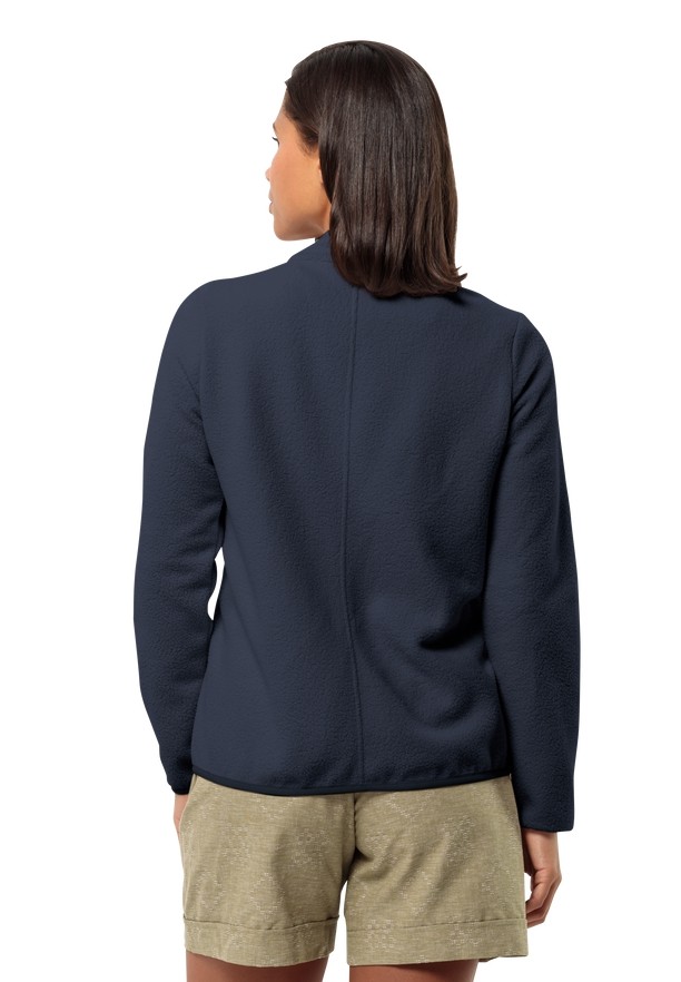 Jack Wolfskin Light Curl Fleece Jassen Dames Donkerblauw | 39305819