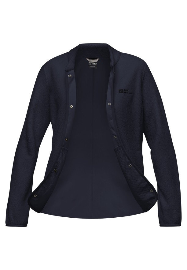 Jack Wolfskin Light Curl Fleece Jassen Dames Donkerblauw | 39305819