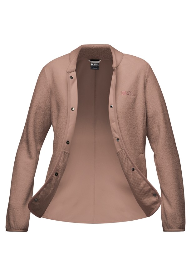 Jack Wolfskin Light Curl Fleece Jassen Dames Roze | 56667552