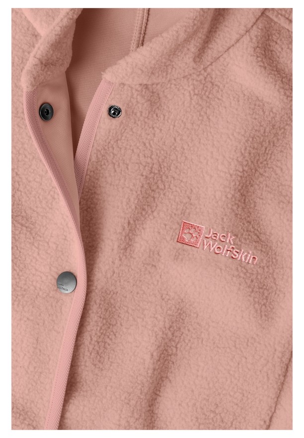 Jack Wolfskin Light Curl Fleece Jassen Dames Roze | 56667552