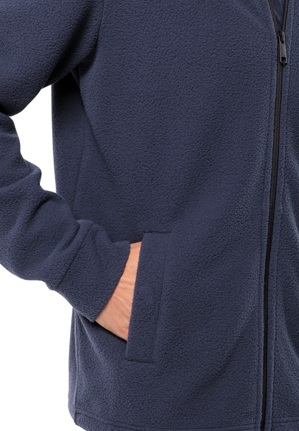 Jack Wolfskin Light Curl Fleece Jassen Heren Donkerblauw | 28539925