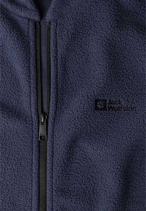 Jack Wolfskin Light Curl Fleece Jassen Heren Donkerblauw | 28539925