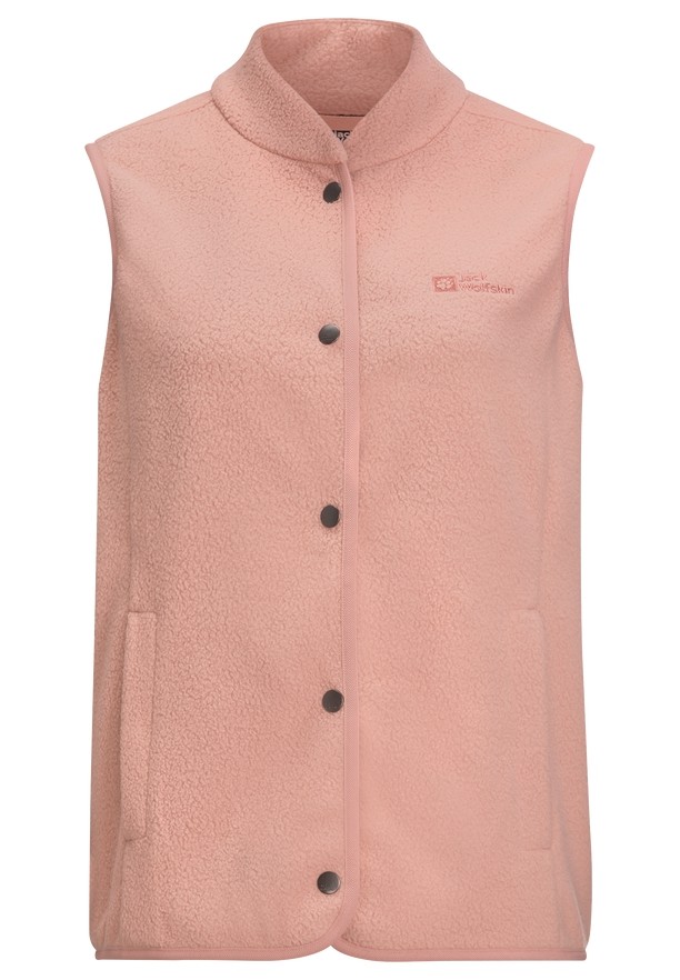 Jack Wolfskin Light Curl Vest Dames Roze | 19892987