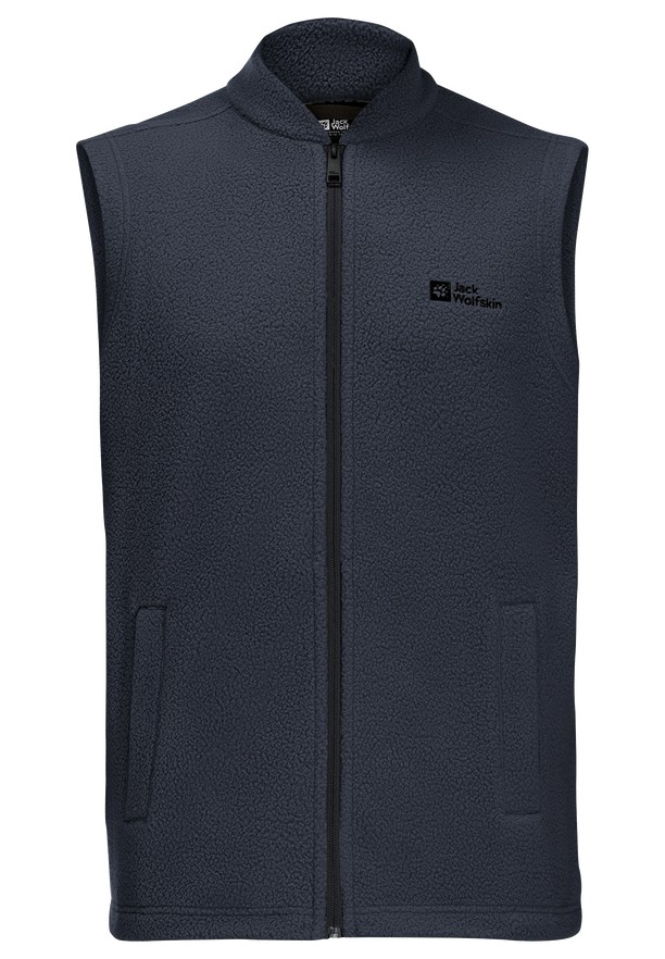 Jack Wolfskin Light Curl Vest Heren Donkerblauw | 16681090
