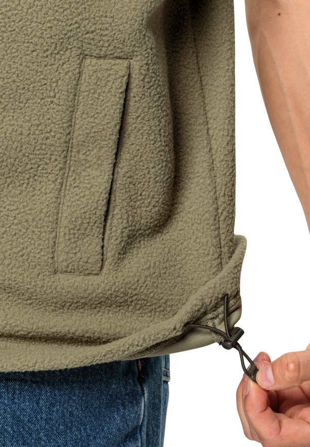 Jack Wolfskin Light Curl Vest Heren Olijfgroen | 47569582