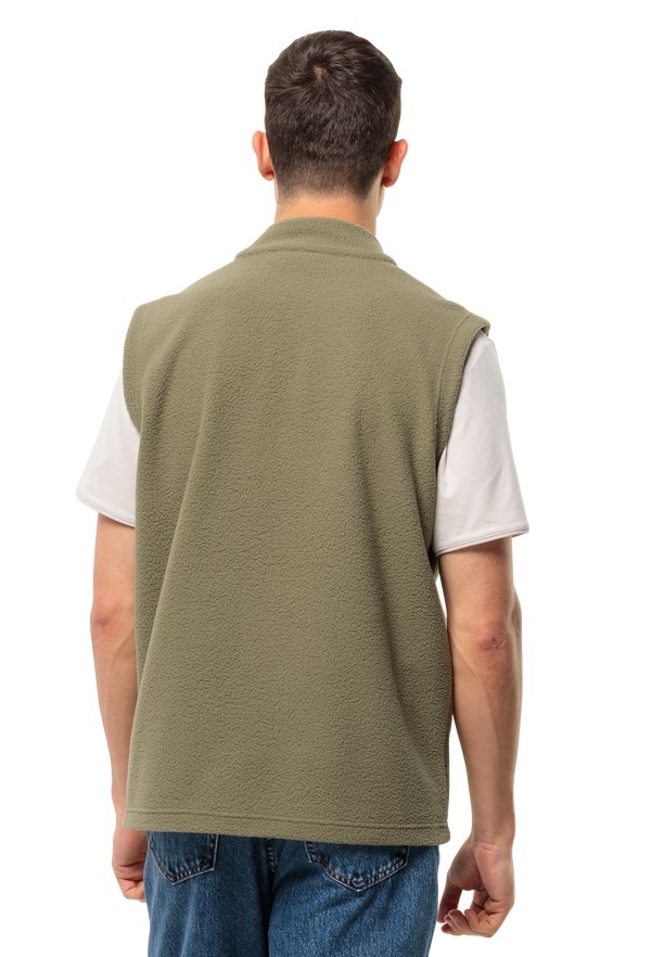 Jack Wolfskin Light Curl Vest Heren Olijfgroen | 47569582