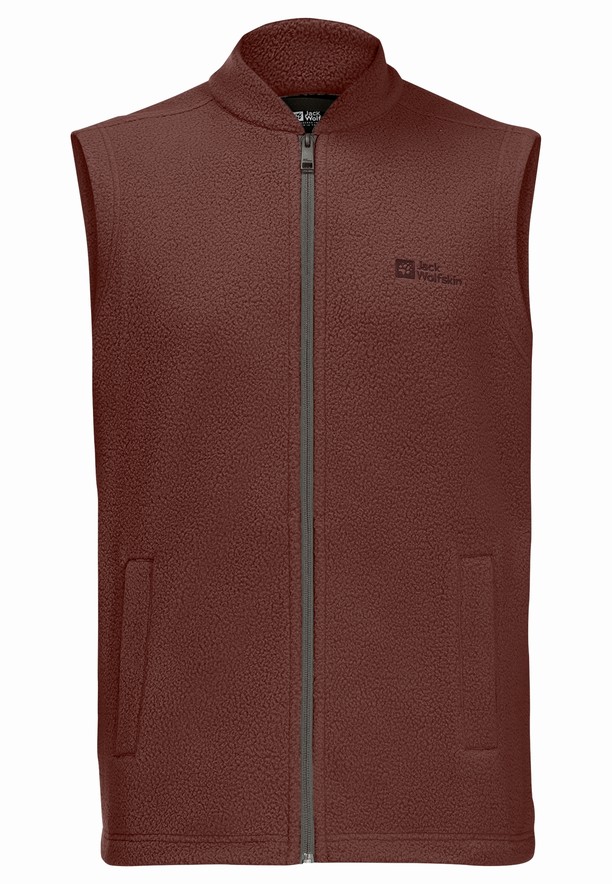 Jack Wolfskin Light Curl Vest Heren Rood | 20746806