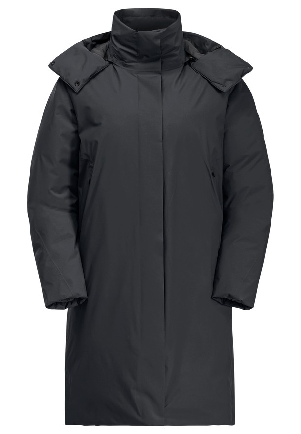 Jack Wolfskin Luisenplatz Donzen Jassen Dames Zwart | 26654441