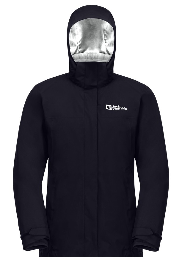 Jack Wolfskin Luntal 3in1 Jassen Dames Zwart | 97187934
