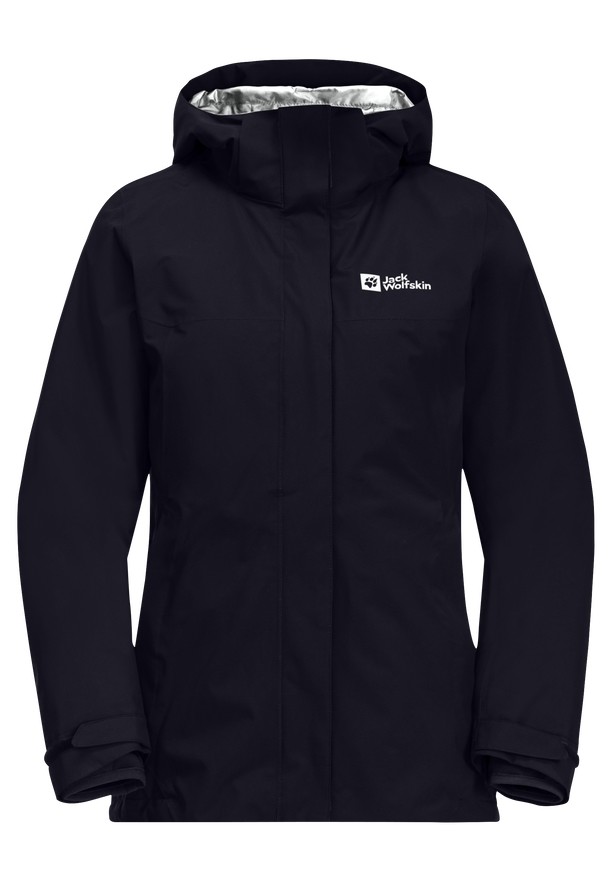 Jack Wolfskin Luntal 3in1 Jassen Dames Zwart | 97187934