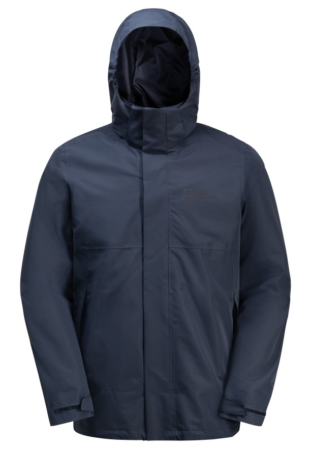 Jack Wolfskin Luntal 3in1 Jassen Heren Donkerblauw | 22972883