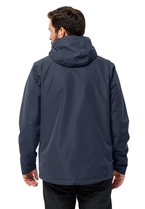 Jack Wolfskin Luntal 3in1 Jassen Heren Donkerblauw | 22972883