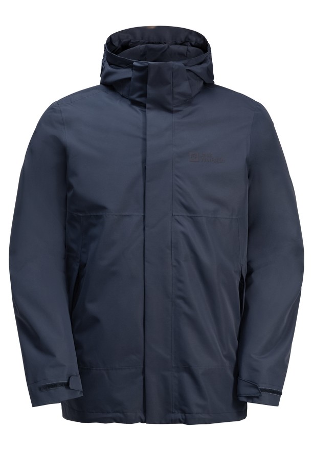 Jack Wolfskin Luntal 3in1 Jassen Heren Donkerblauw | 22972883