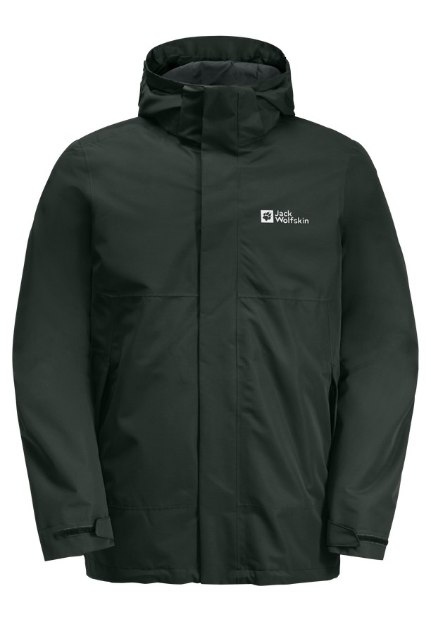 Jack Wolfskin Luntal 3in1 Jassen Heren Groen | 79824403